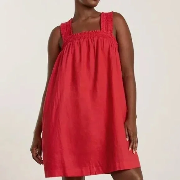 italian linen dresses nz Italian Linen Dress by Inizio -Zephyr main image 1